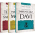 Kit de 3 livros da Série Segredos Bíblicos, de Kevin J. Conner. Capas com textura de madeira e detalhes coloridos. — Plenitude