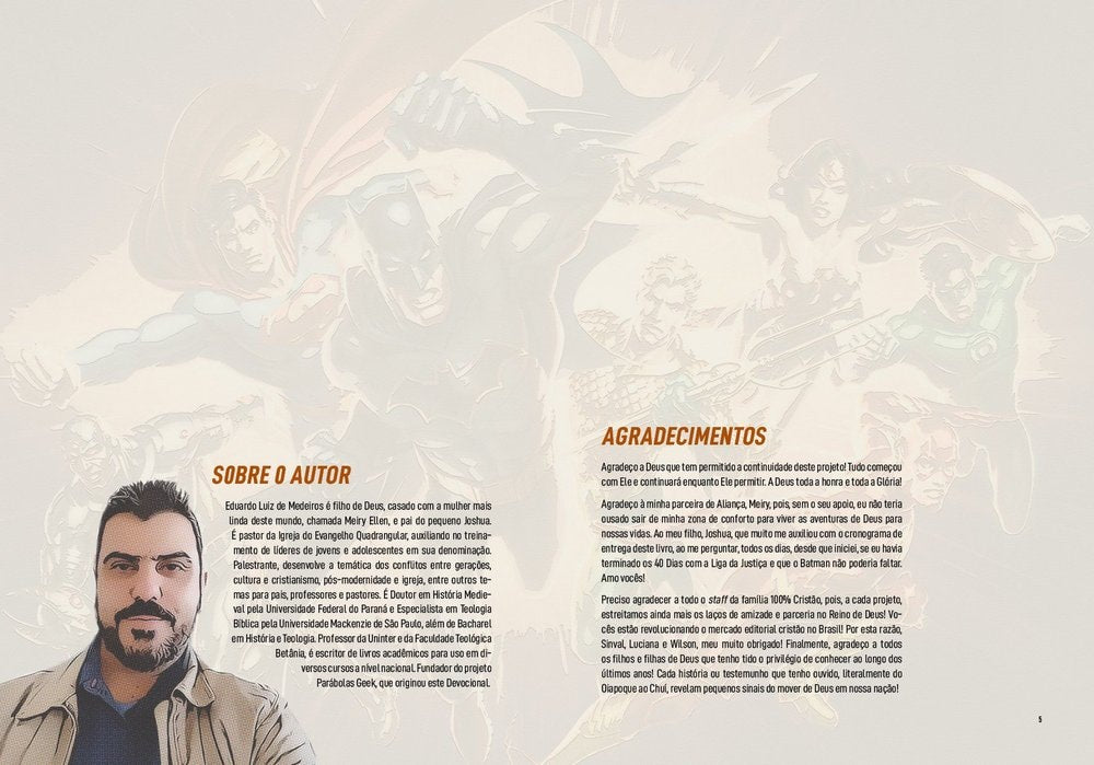 Devocional 40 Dias com a Liga da Justiça