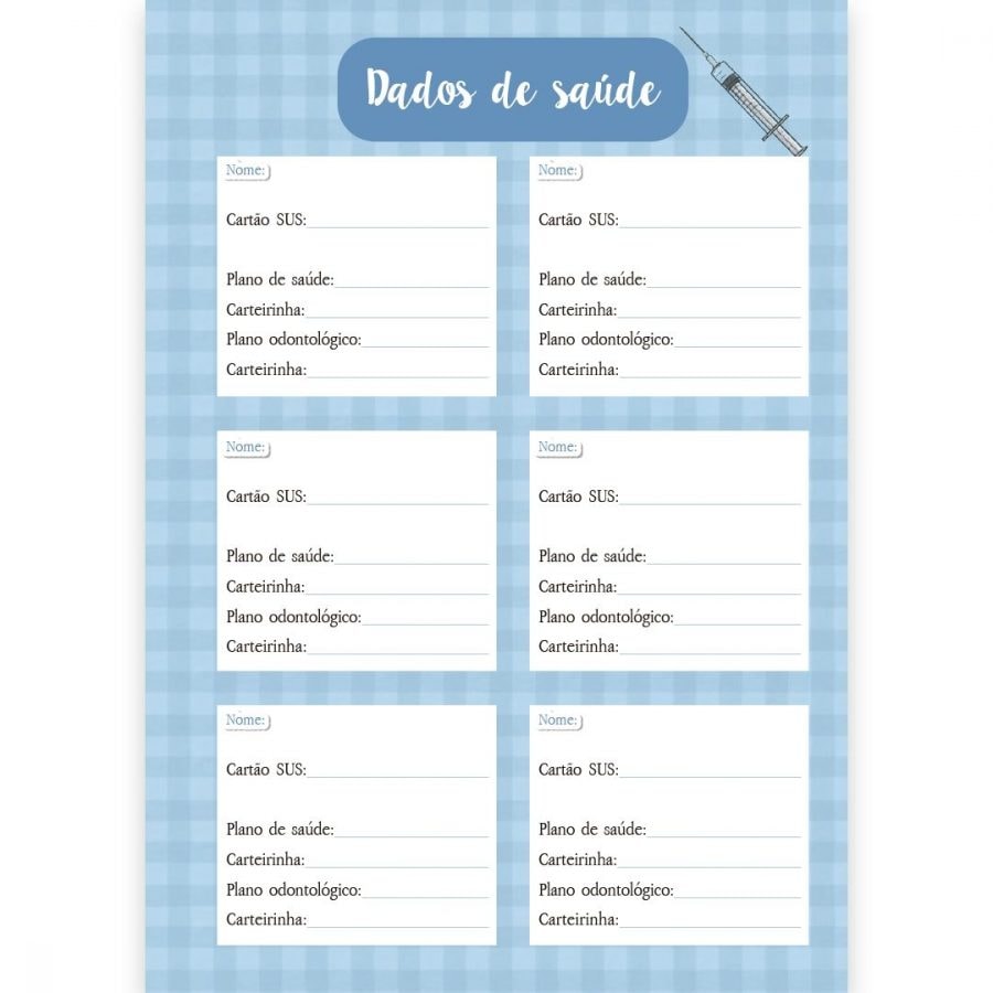 Pão Diário Planner 2021 | Capa Azul Fichário