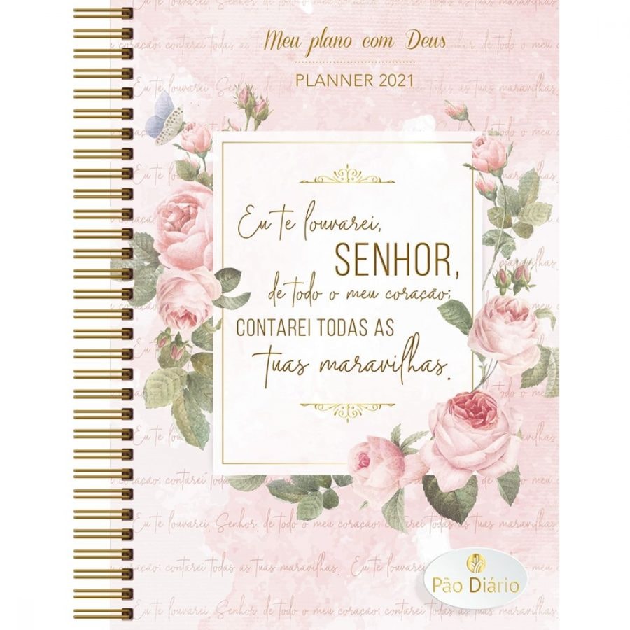 Meu Plano com Deus | Planner 2021 | Contarei tuas Maravilhas