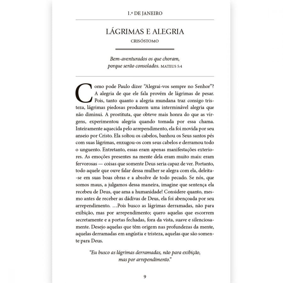 Dia a Dia com os Pais da Igreja | Capa Luxo Couro