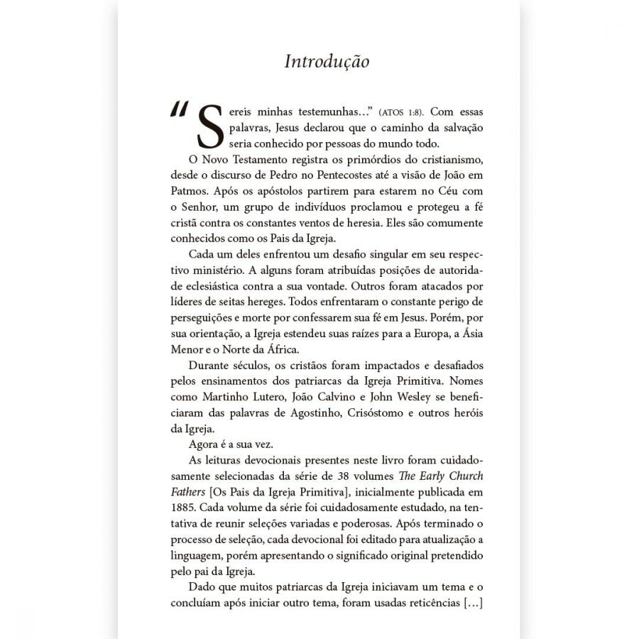 Dia a Dia com os Pais da Igreja | Capa Luxo Couro