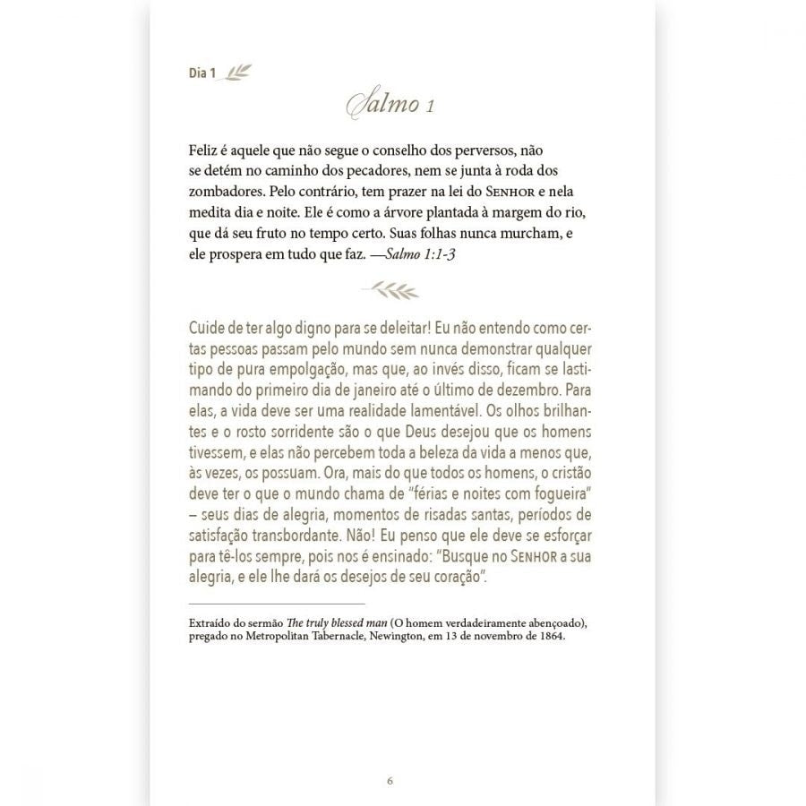 Lendo os Salmos com Charles H. Spurgeon