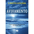 Livro Avivamento, capa azul com mar agitado e céu nublado. — Plenitude