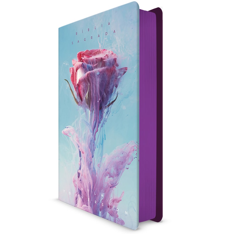 Bíblia Rosa de Saron YouVersion | NTLH | Letra Normal | Capa Soft-Touch
