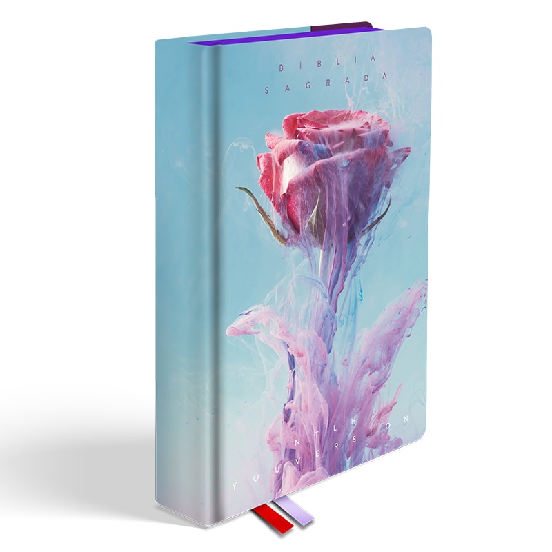 Bíblia Rosa de Saron YouVersion | NTLH | Letra Normal | Capa Soft-Touch