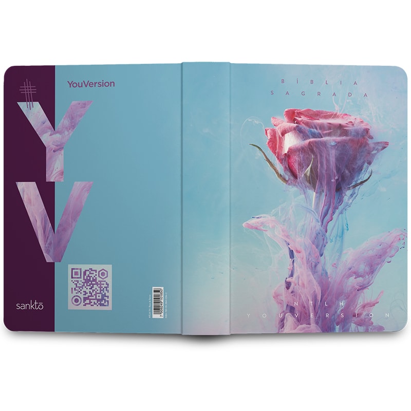 Bíblia Rosa de Saron YouVersion | NTLH | Letra Normal | Capa Soft-Touch