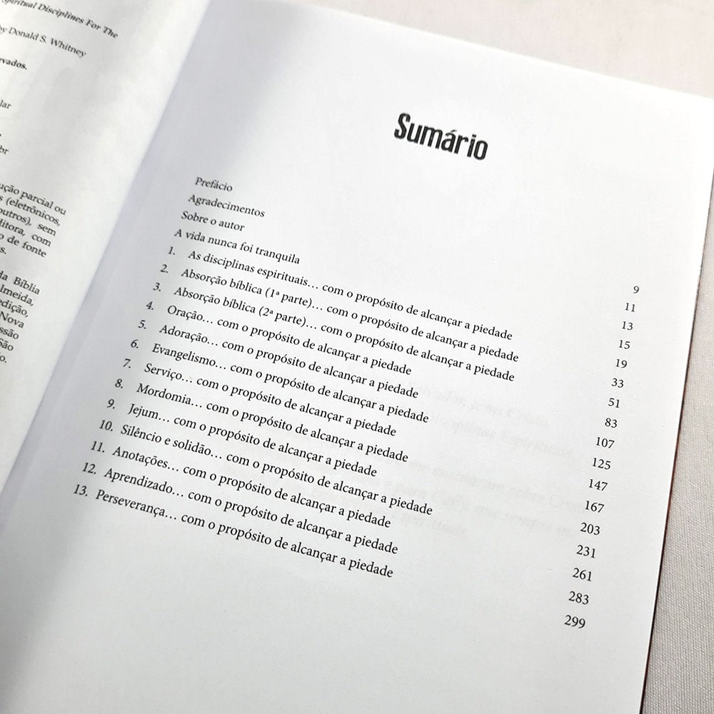 Disciplinas Espirituais | Donald S. Whitney