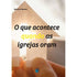 Livro "O que Acontece Quando as Igrejas Oram" de Warren W. Wiersbe, capa com imagem de casa e cruz. — Plenitude