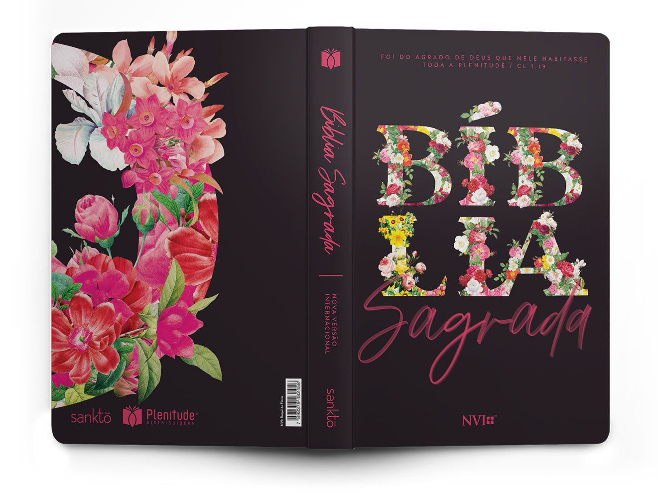 Bíblia Floral Primavera | NVI | Letra Normal | Capa Flexível