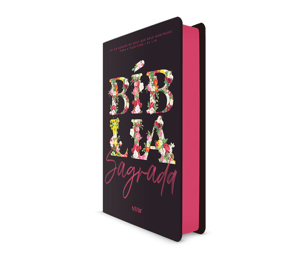 Bíblia Floral Primavera | NVI | Letra Normal | Capa Flexível