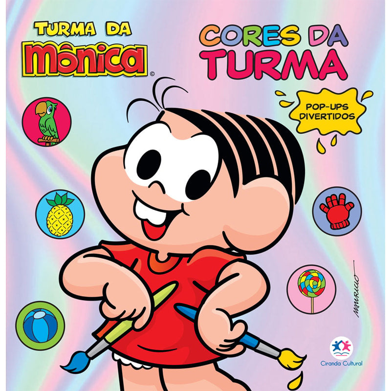 Pop-up divertido Turma da Mônica | Cores da turma