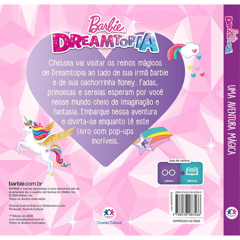 Pop-up divertido Barbie | Uma aventura mágica