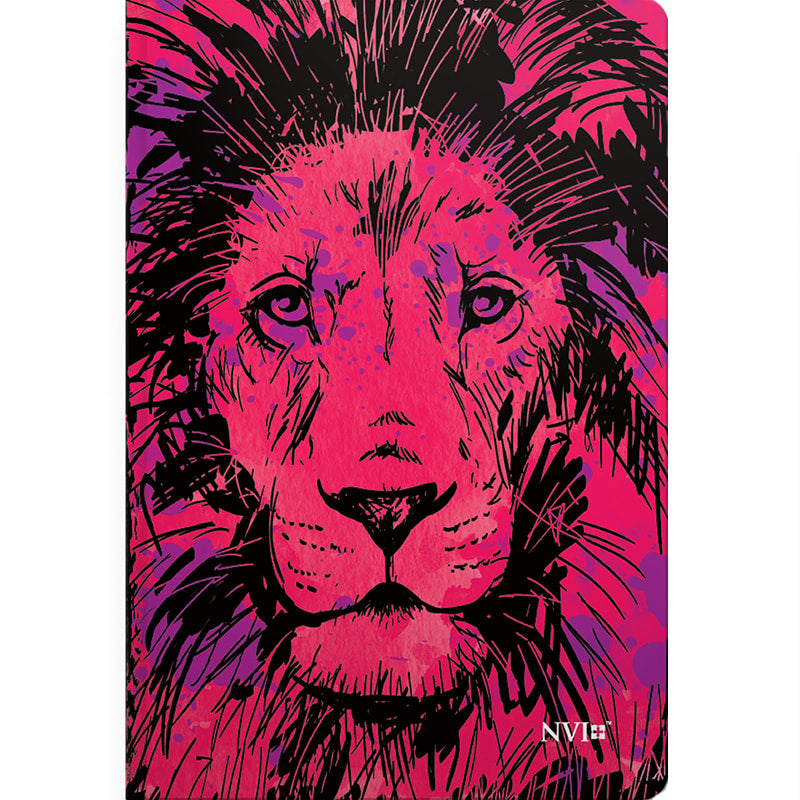 Bíblia Leão Roxo | NVI | Letra Normal | Capa Flexível