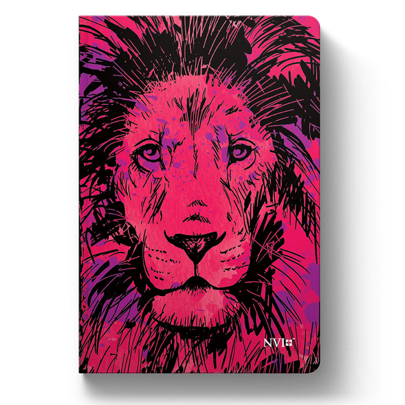 Bíblia Leão Roxo | NVI | Letra Normal | Capa Flexível