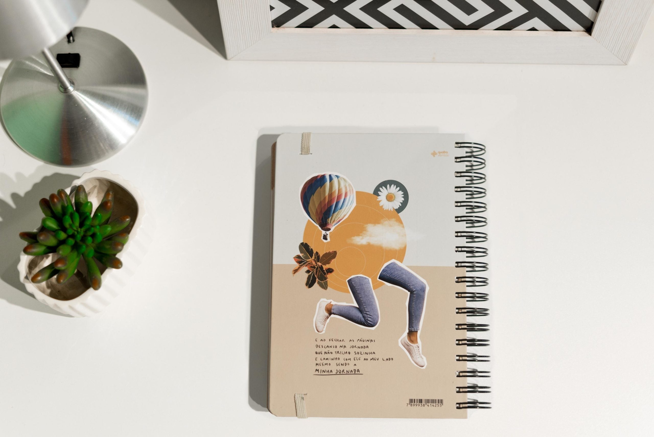 Planner Minha Jornada Colagem