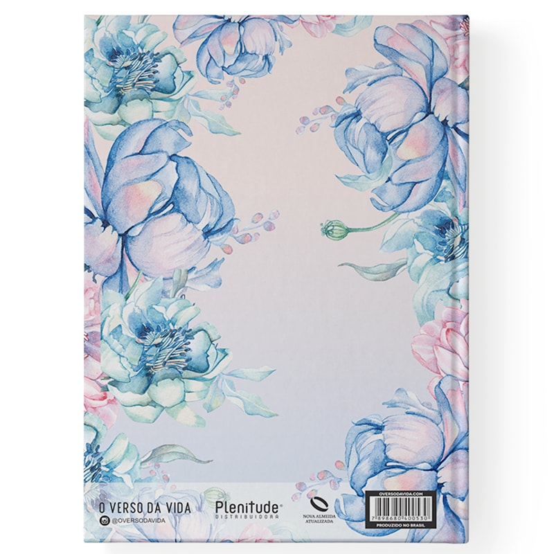 Bíblia Floral A Mulher que teme | NAA | Letra Normal | Capa Dura