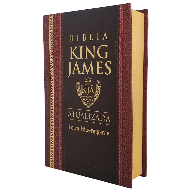 Bíblia King James Atualizada | KJA | Letra Hipergigante | Capa Dura Clássica