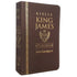 Bíblia King James Atualizada | KJA | Letra Hipergigante | Capa PU Marrom