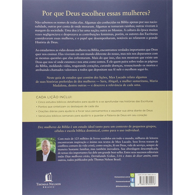 Dez Mulheres da Bíblia | Max Lucado