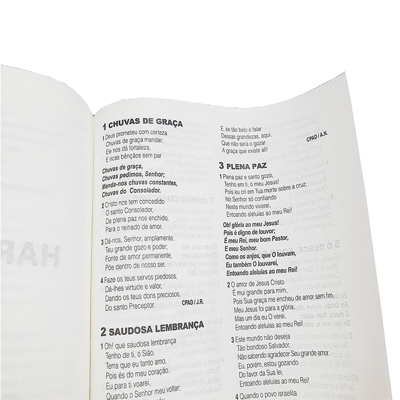 Bíblia Juventude AD do Brasil | ARC | Letra Normal | Harpa Cristã | Capa Dura Marrom