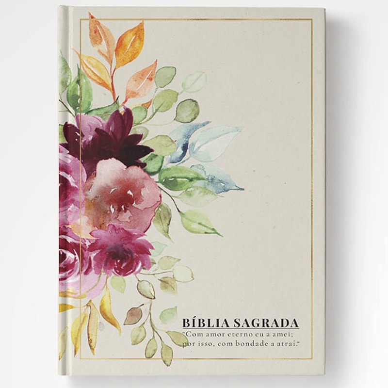 Bíblia Sagrada Jardim da Vida | NAA | Letra Normal | Capa Dura