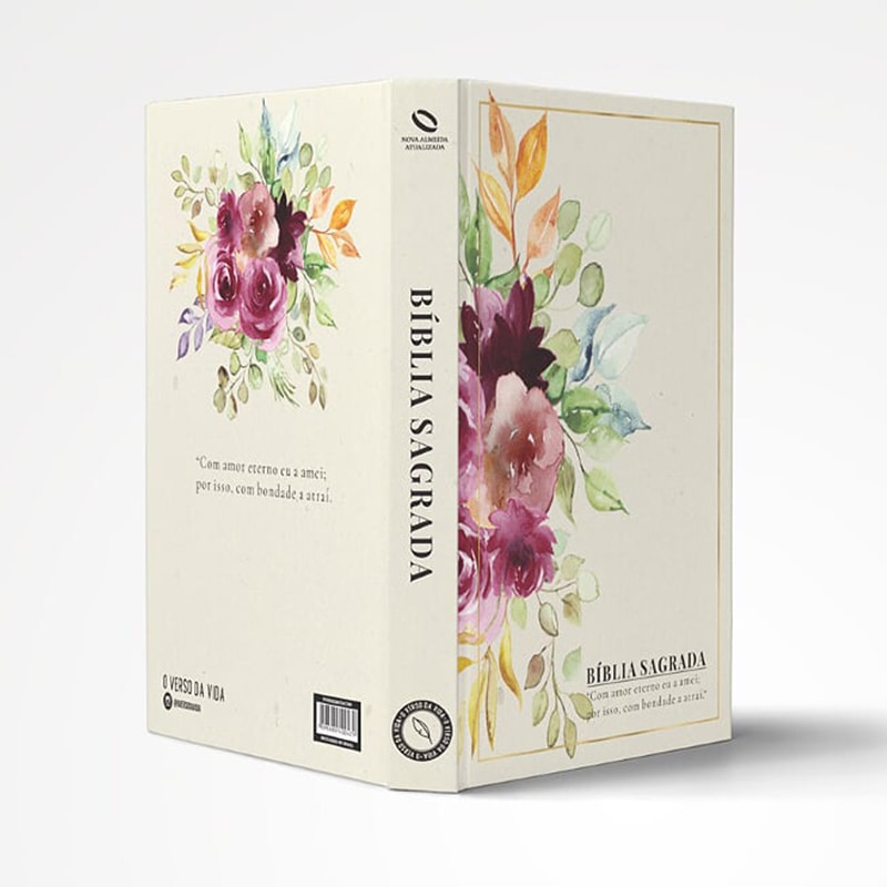 Bíblia Sagrada Jardim da Vida | NAA | Letra Normal | Capa Dura