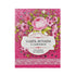 Harpa Avivada e Corinhos, Letra Gigante, Floral Pink, Capa Dura — Plenitude