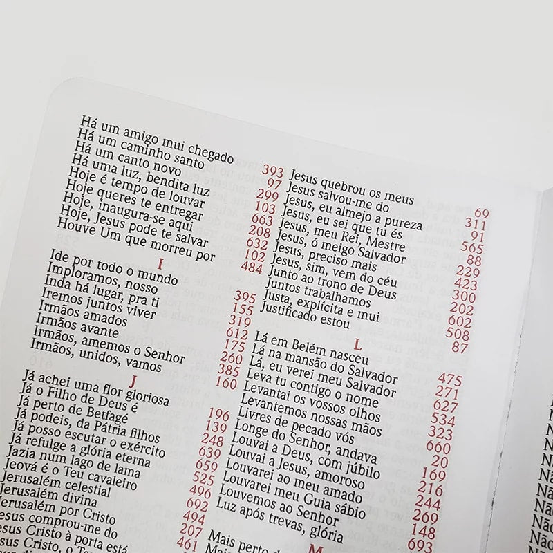 Harpa Avivada e Corinhos Médio | Letra Gigante | Escudo Fé Rosa Capa Luxo