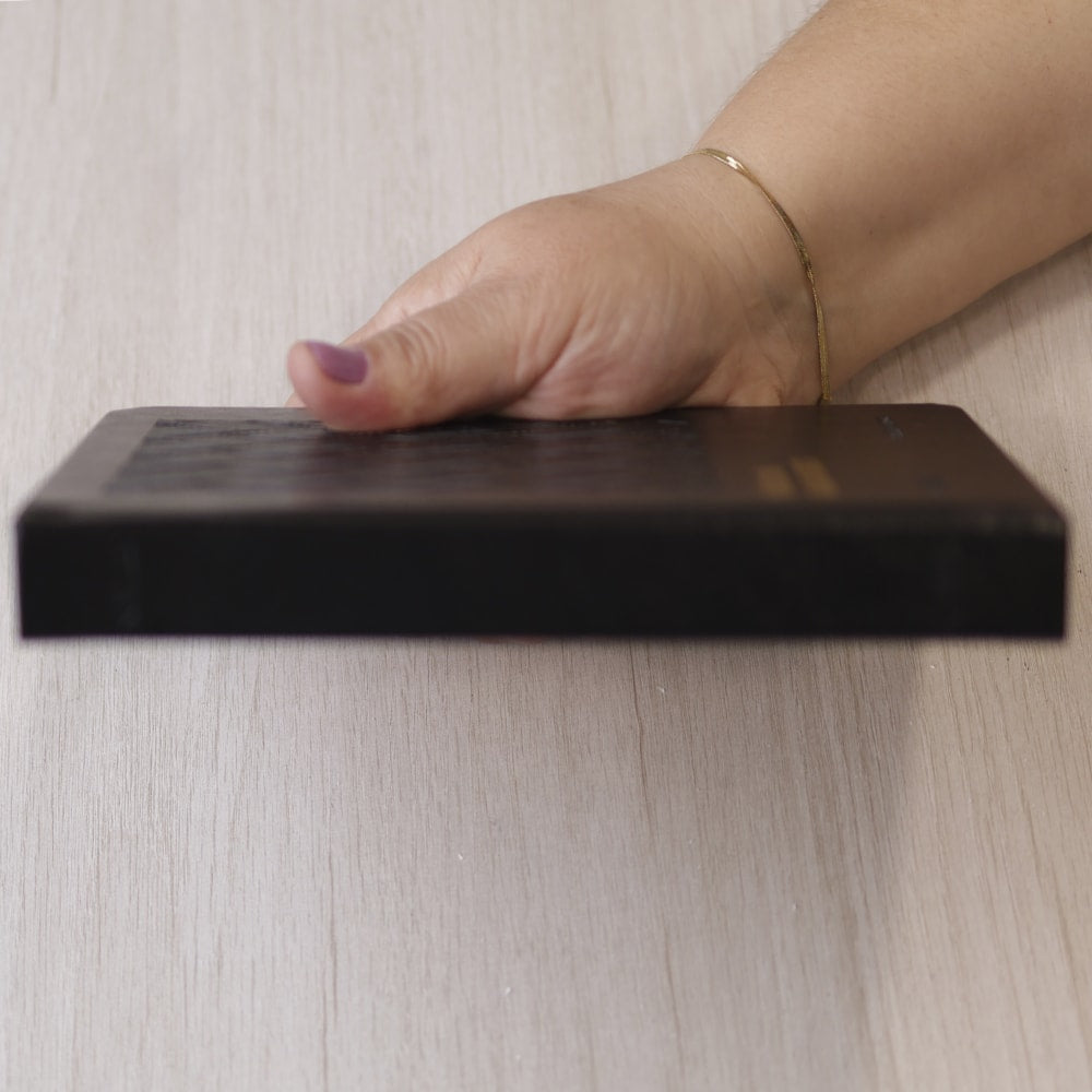 Bíblia Dunamis Clássica Preta | NVI | Letra Normal | Capa Luxo