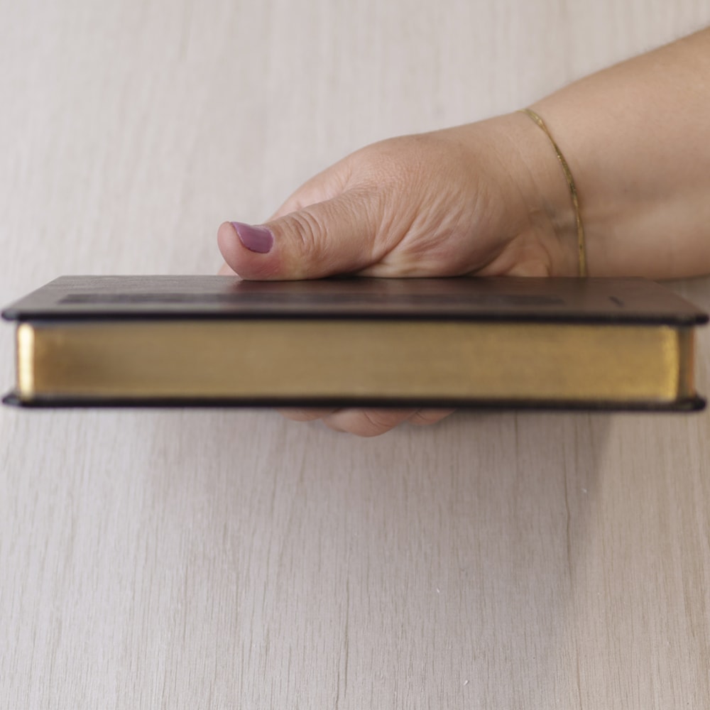 Bíblia Dunamis Clássica Preta | NVI | Letra Normal | Capa Luxo