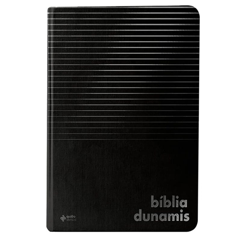 Bíblia Dunamis All black | NVI | Letra Normal | Capa Dura Preta