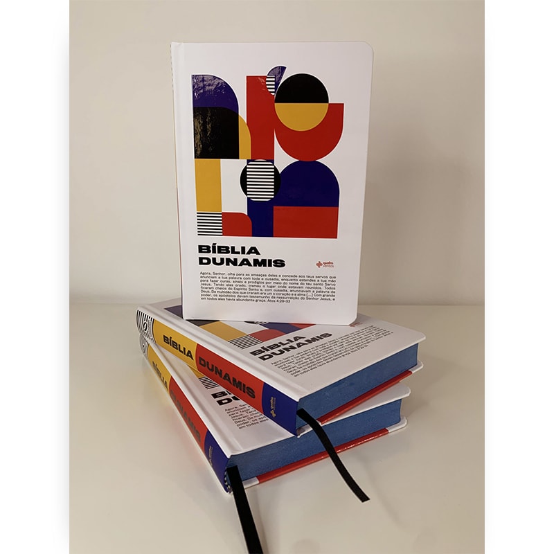Bíblia Dunamis Geométrica | NAA | Letra Normal | Capa Soft Touch