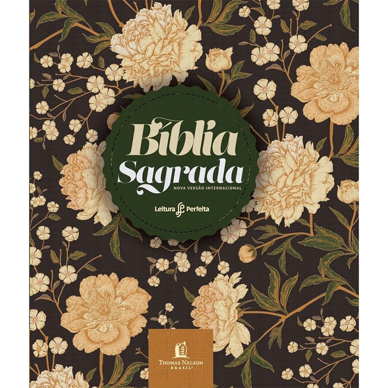 Sua Bíblia | NVI | Letra Normal | Espaço Anotações | Capa Soft Flores