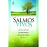Livro Salmos Vivos, capa verde e branca com árvore e lago. — Plenitude