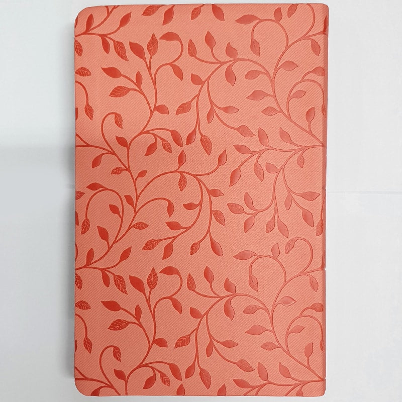 Bíblia Sagrada Folhagem | NVI | Letra Grande | Capa Verde e Rosa
