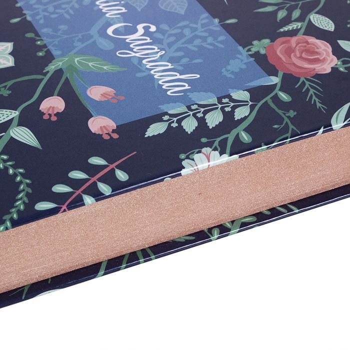 Bíblia Sagrada para Evangelismo Flores | ARC | Letra Normal | Capa Dura