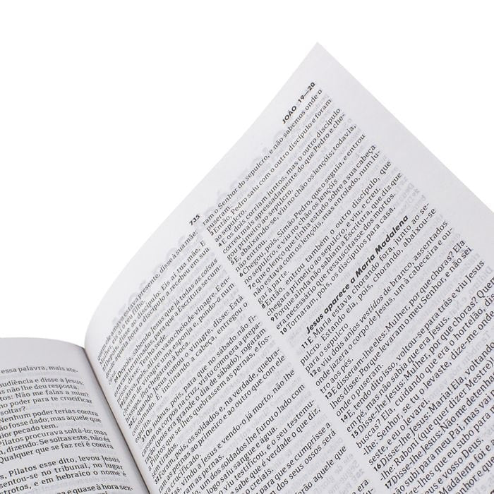 Bíblia Sagrada para Evangelismo Leao Azul | ARC | Letra Normal | Capa Dura