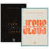 Kit de Livros Jesus Alessandro Vilas Boas: Dois livros, um preto com formas geométricas e outro bege com "Jesus" em laranja. — Plenitude