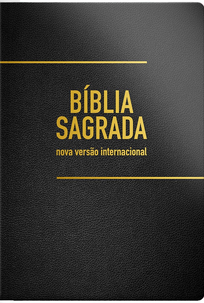 Bíblia Sagrada | NVI | Letra Gigante | Semi Luxo Preta