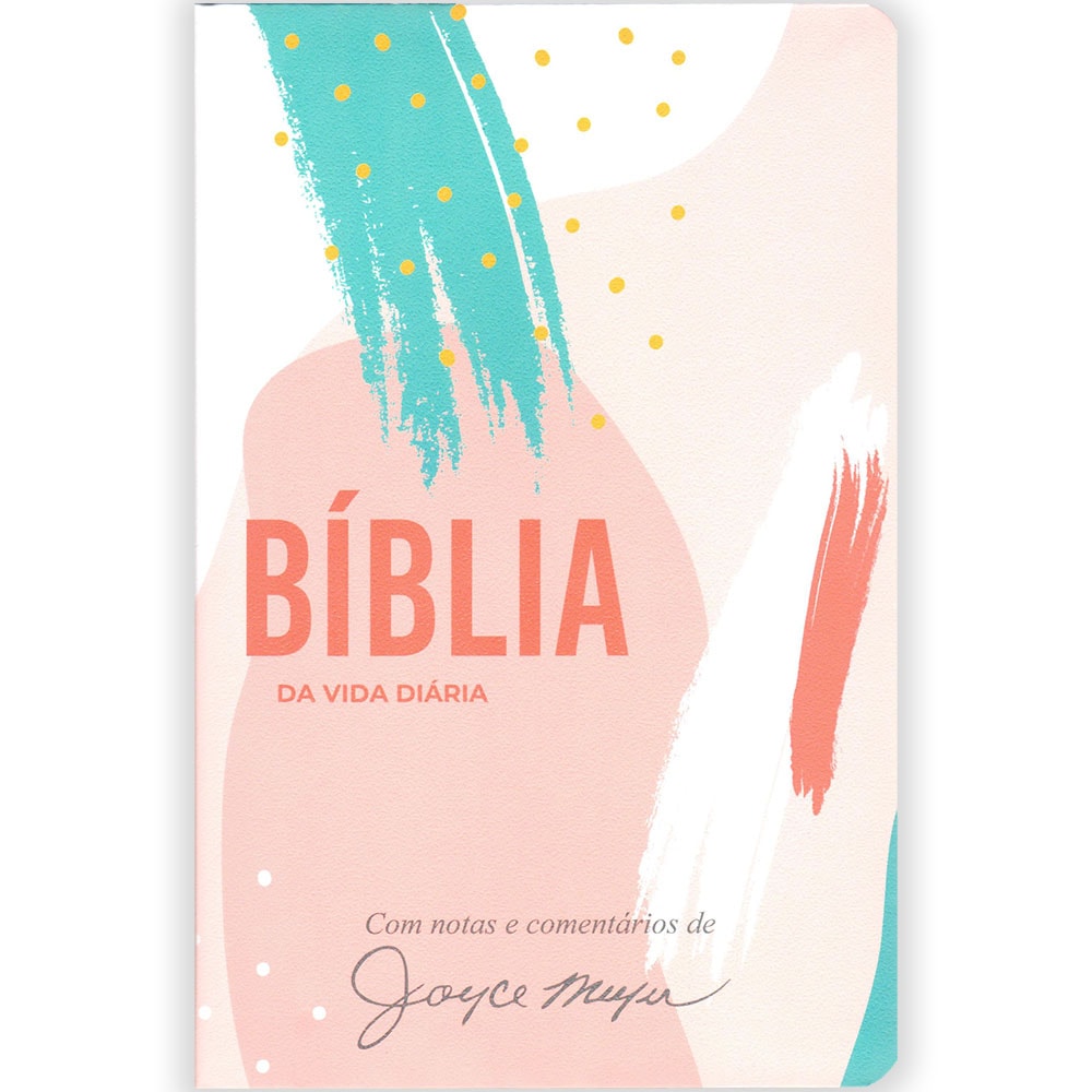 Bíblia de Estudo Joyce Meyer | NVI | Letra Média| Capa Artística