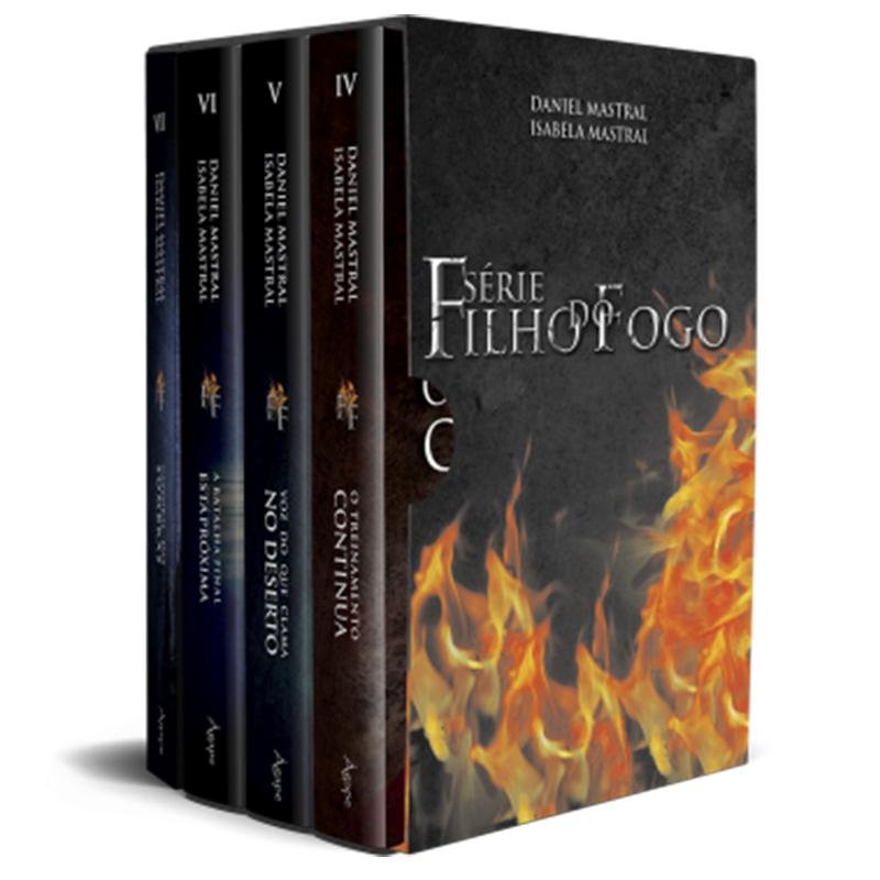 Box Filho do Fogo 1- (Volumes I, II e III) | Daniel e Isabela Mastral