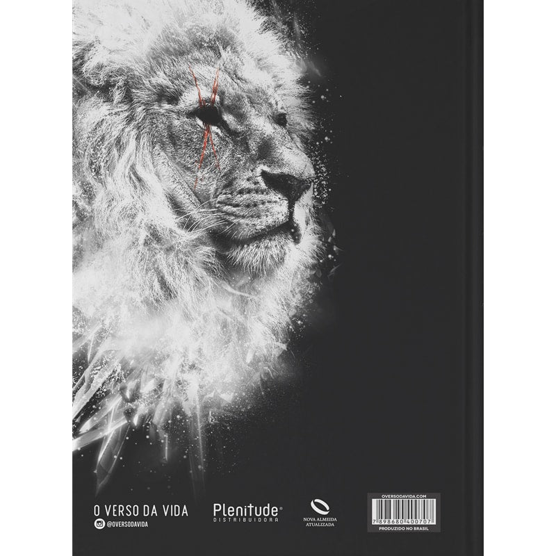 Bíblia Leão Soberano | NAA | Letra Grande | Capa Dura