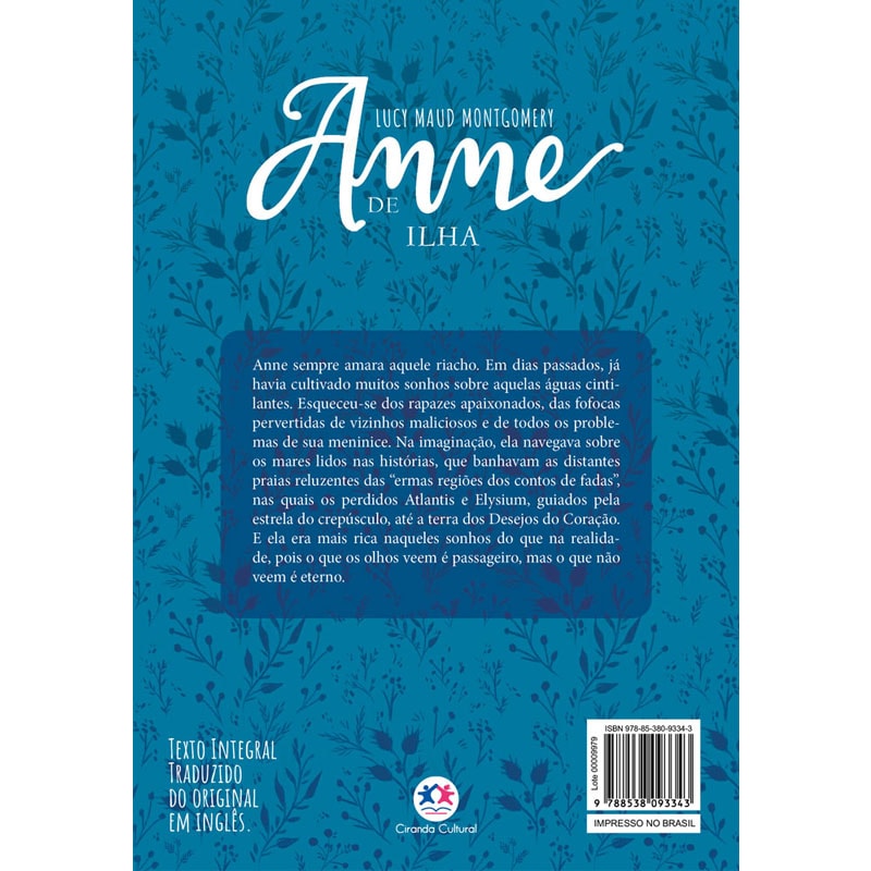 Anne da Ilha | Lucy Maud Montgomery