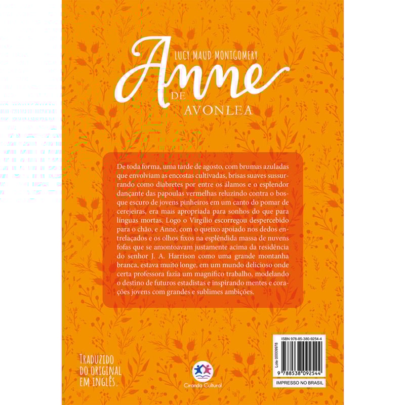 Anne de Avonlea | Lucy Maud Montgomery