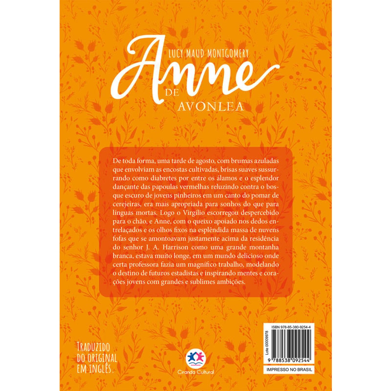 Anne de Avonlea | Lucy Maud Montgomery