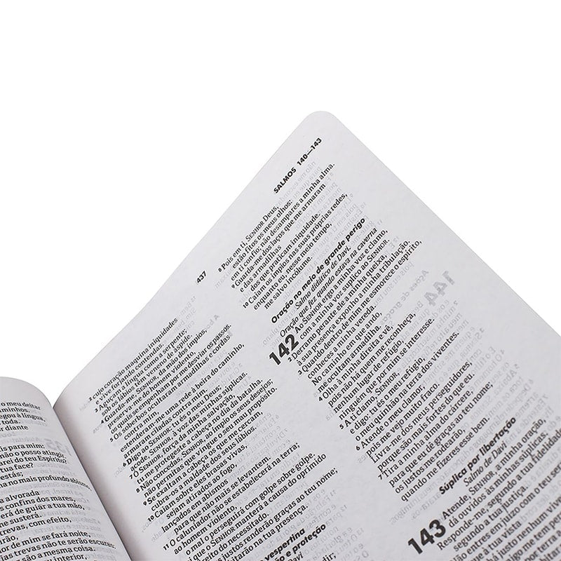 Bíblia Sagrada Cruz Prata | Letra Normal | ARA | Capa Dura Azul