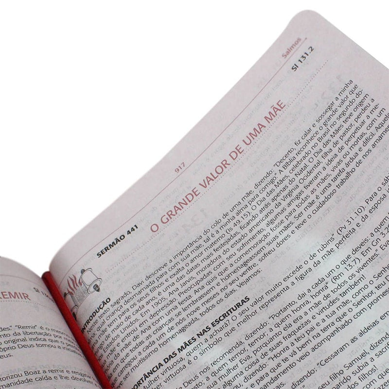Bíblia da Pregadora Pentecostal Portátil | ARC | Letra Normal | Capa PU
