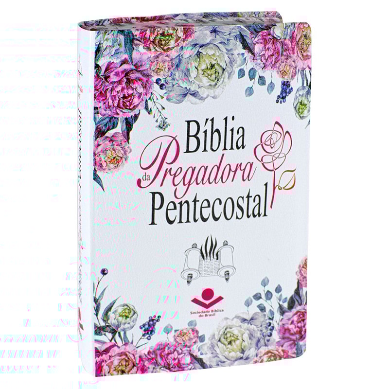 Bíblia da Pregadora Pentecostal Portátil | ARC | Letra Normal | Capa PU