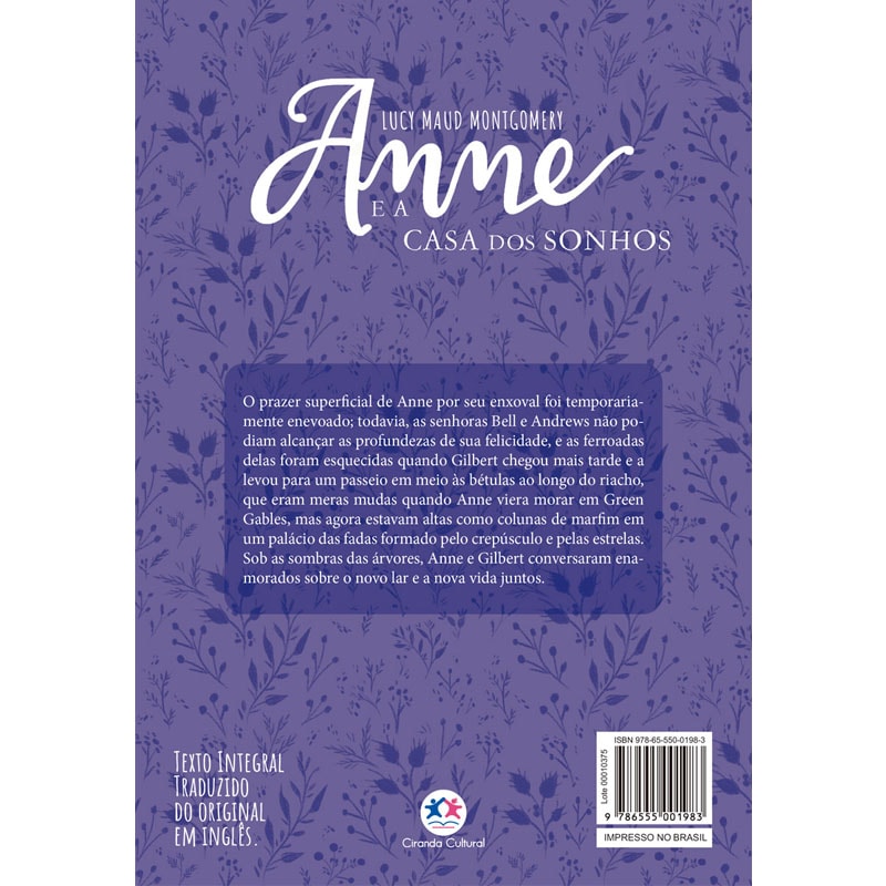 Anne e a Casa dos Sonhos | Lucy Maud Montgomery